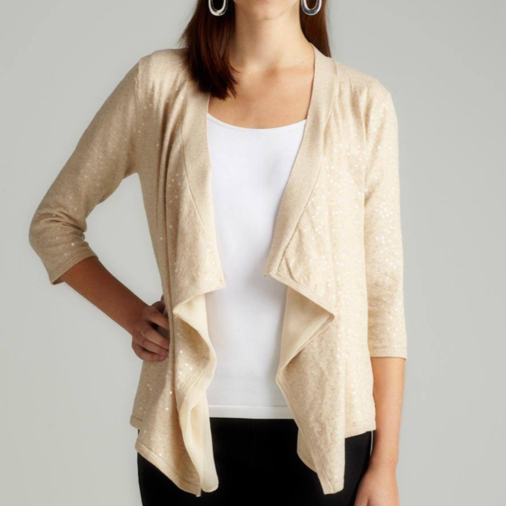 Sequin cardigan